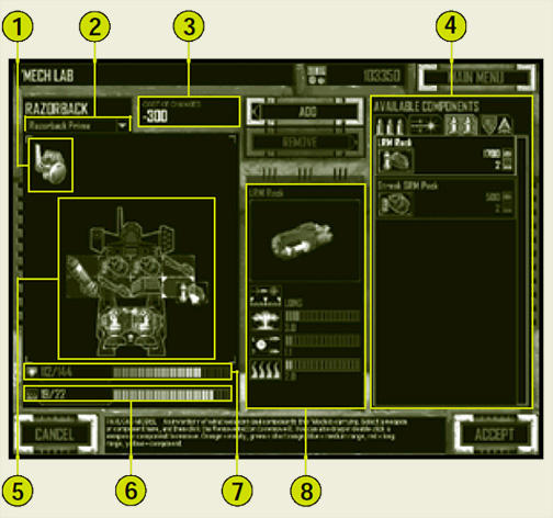 MechCommander 2 - Игровое руководство, часть первая