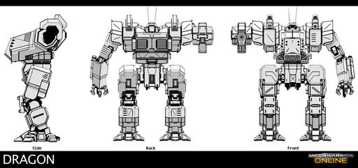 MechWarrior Online - Боевые мехи, №4: Dragon