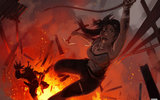 Tomb_raider___fiery_escape_by_tohdaryl-d5u1ce0